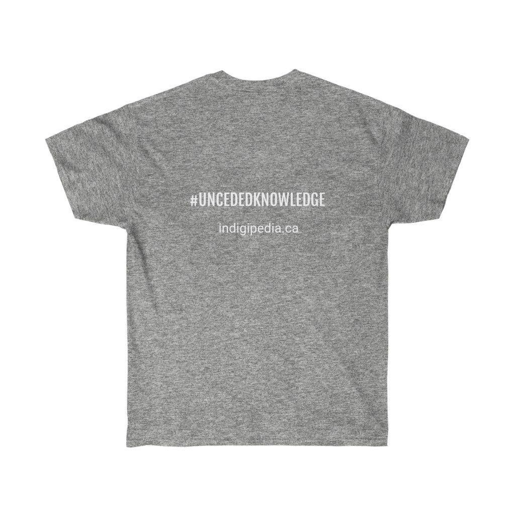Indigipedia Logo T-Shirt - text on back